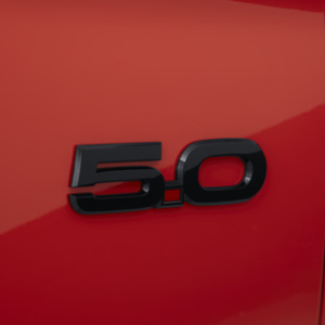 5.0 nalepka leva stran, črna